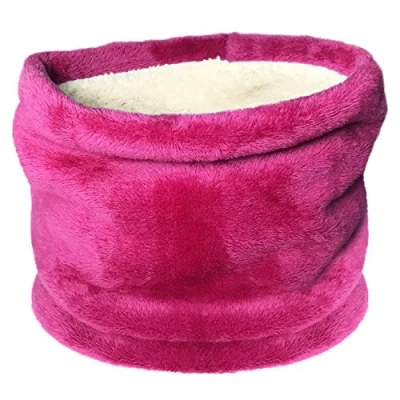 Afbeelding van TOSKATOK® KID&#039;S ULTRA SNUG FLEECE NECK WARMER/SJAAL OF SET, Cerise Snood, One size