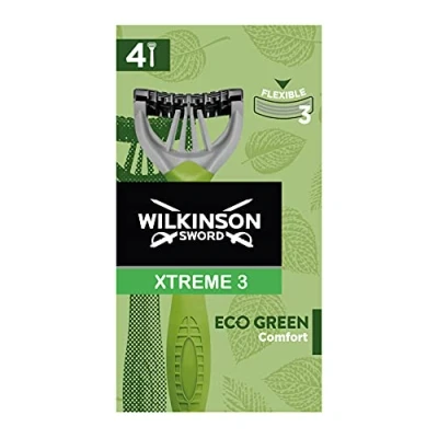 Afbeelding van Wilkinson Extreme3 Eco Green Sensitive Wegwerpscheermesjes