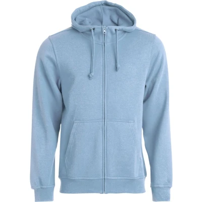 Afbeelding van Clique Sweatshirt met capuchon Unisex Maat XXL Licht Blauw
