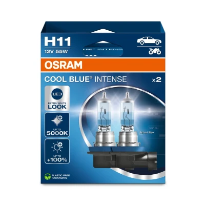 Afbeelding van OSRAM 4062172387651 Halogeenlamp Cool Blue Intense H11 55 W 12 V