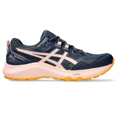 Afbeelding van Asics Gelsonoma 7 Trail hardloopschoenen, Dames, Maat: 44.5, Night sky/pearl pink Textiel/ synthetisch