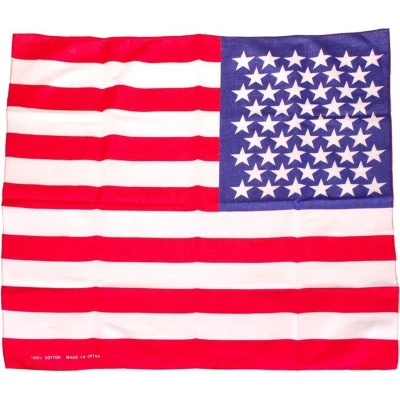 Afbeelding van Bandana/Doek Amerikaanse Vlag 50x50