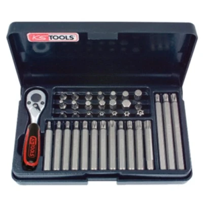 Afbeelding van KS Tools 911.4310 10 mm Bitset, 37 dlg