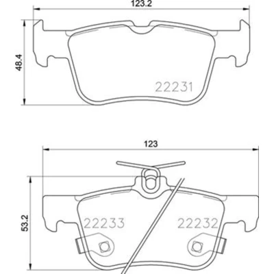 Afbeelding van Brembo Remblokset P 24 201
