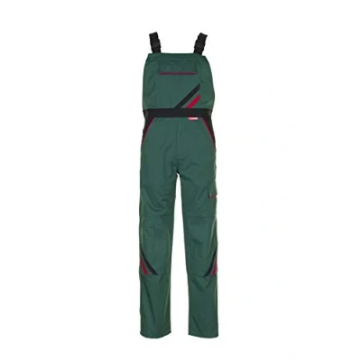 Afbeelding van Planam Highline tuinbroek voor heren, groen, zwart, rood, model 2335, maat 29