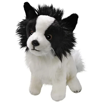 Afbeelding van Carl Dick Chihuahua Hond zwart zitten 7.5 inch, 20cm, Pluche speelgoed, Zacht speelgoed 3476