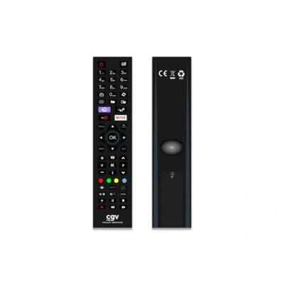 Afbeelding van Universele tv afstandsbediening met meerdere merken Fidelio MM zonder programmering voor AYA, Bluesky, First Line, Grandin, Hitachi, Proline, Qilive, Schaub Lorenz, Schneider, Selecline, Techwood..