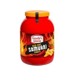 Afbeelding van Gouda&#039;s Glorie Red Hot Samurai Sauce 3x 3 Ltr