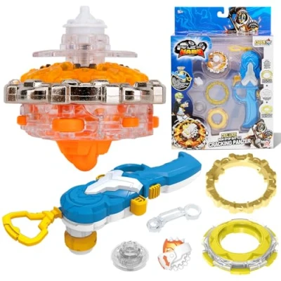 Afbeelding van Infinity Nado Spinning Tops for Kids Metal Toy Boys, Battle Top Launcher Boys vanaf 5 jaar, Non Stop Deluxe Cracking Tank