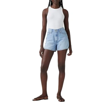 Afbeelding van Levi&#039;s 80S MOM Jeansshort, Dames, Maat: 23, Cool wise owl