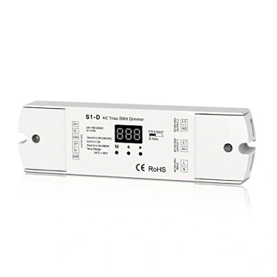 Afbeelding van AC Triac DMX Dimmer Two Channel Output 2 Dimbaar en Mosfet Dimbare Ingangsspanning 100 240VAC Voltage x