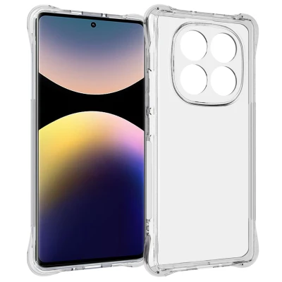 Afbeelding van Xiaomi Redmi Note 14 Pro (4G) Hoesje Siliconen en TPU (zacht) imoshion Softcase/Backcover Transparant Telefoonhoesje