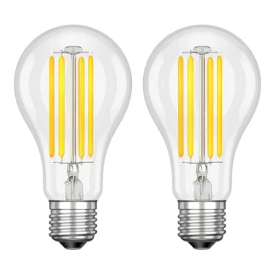 Afbeelding van ledscom.de 2 stuks E27 LED lamp, A70, wit (4200 K), 12,2 W, 1965lm