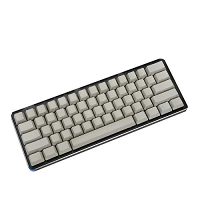 Afbeelding van Leeg dik PBT OEM profiel 61 ANSI Keycaps voor MX Switches Mechanisch toetsenbord (Lichtgrijs) (alleen Keycap)