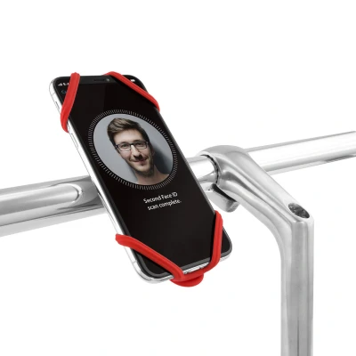 Afbeelding van Bone Fiets Telefoonhouder Bike Tie 2 Rood