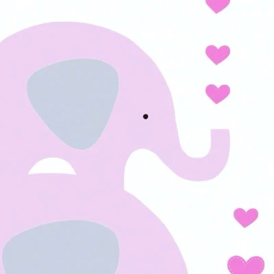 Afbeelding van AS Creation Little Love 38135 2 381352 Roze / Grijs