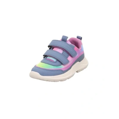 Afbeelding van Superfit RUSH Sneakers laag voor kinderen, Maat: 23, Blau/lila Imitatieleer/ textiel