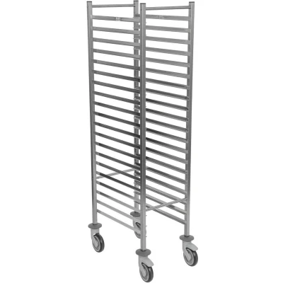 Afbeelding van Matfer Bourgeat 20 Niveau Gastronorm Vlakverpakkingswagen GN 1/1 CX728 Horeca &amp; Professioneel