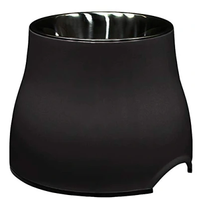Afbeelding van Dogit verhoogde bak, 2 in 1, 900ml, zwart