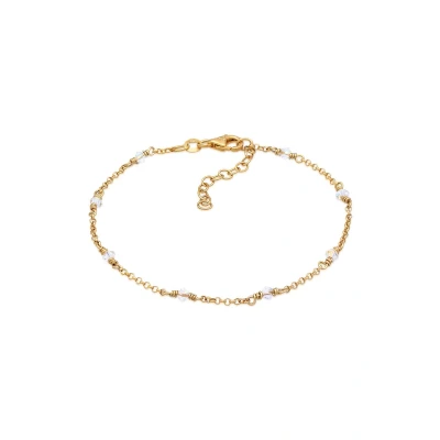 Afbeelding van Elli Dames Armband Filigraan Elegant met Kristallen in 925 Sterling Zilver