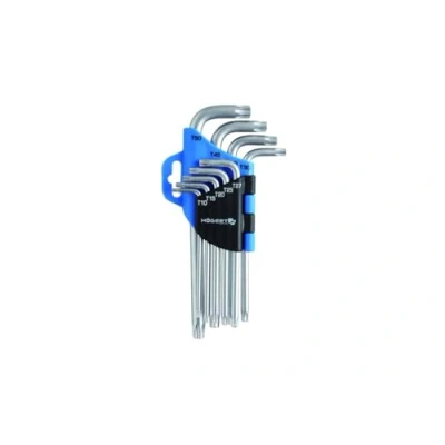Afbeelding van Inbussleutels, precisie Inbussleutel TORX , 9 stuks CrV