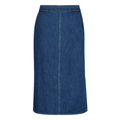 Afbeelding van Part Two Lizzie Jeansrok, Dames, Maat: 34, Medium blue denim