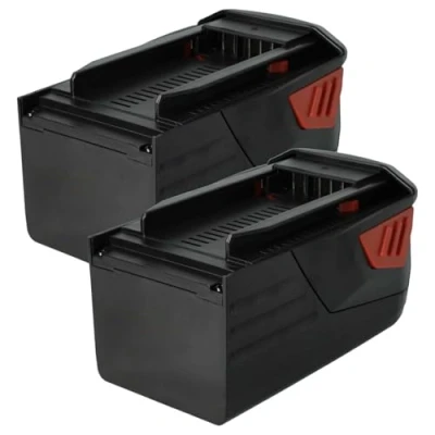 Afbeelding van vhbw 2 x accu compatibel met Hilti TE6 A36, ALi, CPC 36V, TE 6 A36 AVR, 500 elektrisch gereedschap (3000 mAh, Li Ion, 36 V)