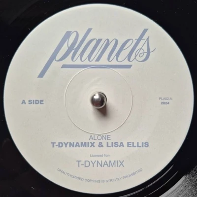 Afbeelding van T Dynamix &amp; Lisa Ellis Alone / Your Love (7&quot; Vinyl Single)