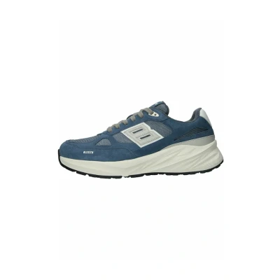 Afbeelding van Blackstone FLINT MOSS Space Blue Runner Sneaker Man Maat: 41