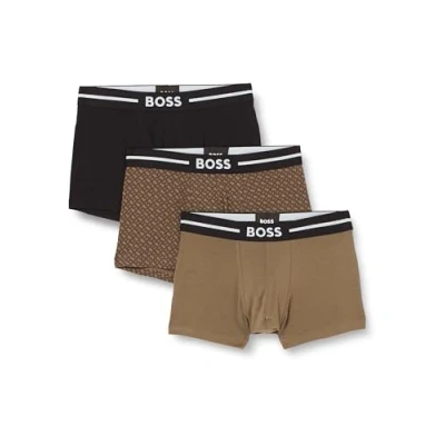 Afbeelding van HUGO BOSS Bold trunks (3 pack) heren boxers kort multicolor
