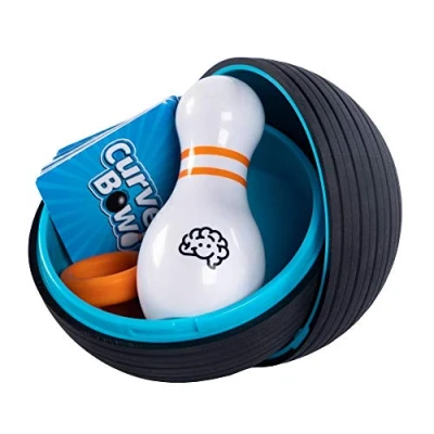 Afbeelding van Curve Bowl Toys, A Game of Skill, Blue White