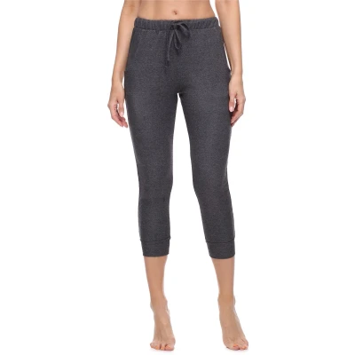 Afbeelding van Merry Style Dames Broek ¾ Lang Donker melange XL MS MS10 278 SW