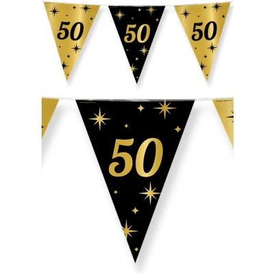 Afbeelding van Vlaggenlijn Slinger 50 jaar Classy 10 meter