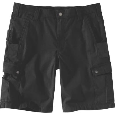 Afbeelding van Carhartt Heren Rugged Flex Relaxed Fit Ripstop Cargo Work Utility Shorts, zwart, 34W