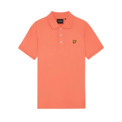 Afbeelding van Lyle &amp; Scott Shirt Koraal Lyle&amp;scott Plain Polos Sp400vog