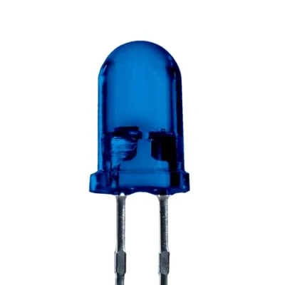 Afbeelding van Lumetheus LED 5mm kleur blauw 5000 mcd 25 stuks licht emitterende diode extra heldere 2 3 V blauwe Pin LED&#039;s behuizing diffuus gekleurd