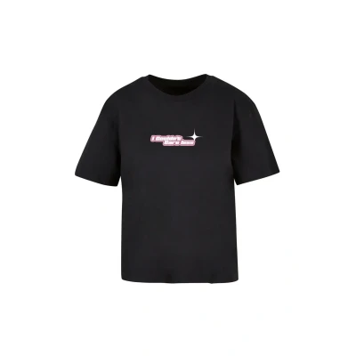 Afbeelding van Mister Tee COULDN&#039;T CARE LESS Tshirt print, Dames, Maat: XXL, Black