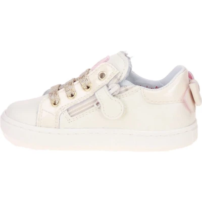 Afbeelding van Beberlis Off White Roze Eerste Stapper