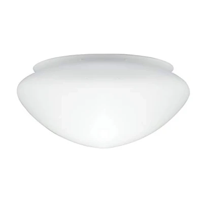 Afbeelding van Westinghouse Lighting 8704540 lampenkap 13,1 cm van gesatineerd glas, paddenstoelvorm, wit, 14,3 x 17 8,51
