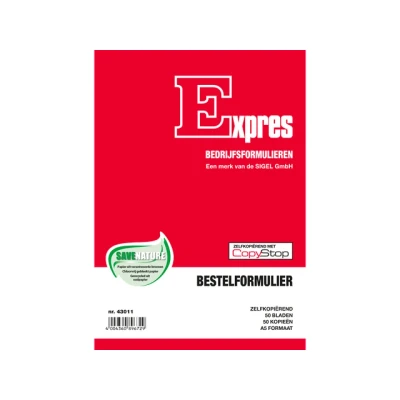 Afbeelding van Bestelformulier Sigel Expres A5 zelfkopierend 2x50 blad