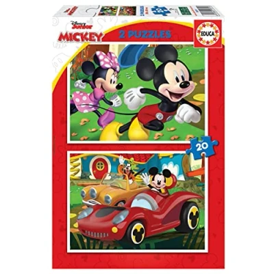 Afbeelding van EDUCA puzzel 2 x 48 stuks MICKEY EN VRIENDEN DISNEY