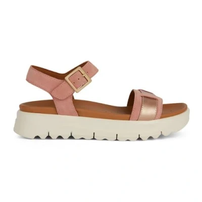 Afbeelding van Geox D XAND 2.1S A Slide Sandalen voor dames, Dk Skin, 37 EU, EU