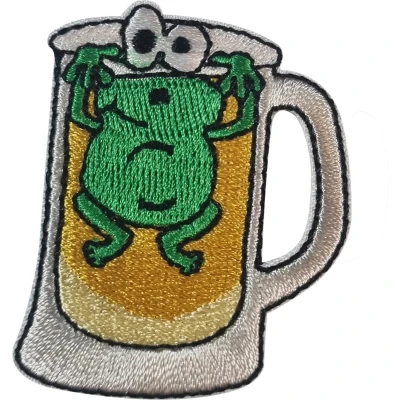 Afbeelding van Fjesta© Oeteldonk embleem Oetel in m&#039;n bier