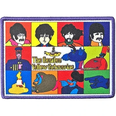 Afbeelding van The Beatles Yellow Submarine Characters Patch Multicolours