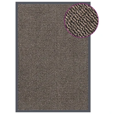Afbeelding van Deurmat getuft 80x120 cm donkerbruin