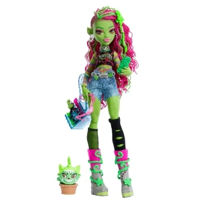 Afbeelding van Mattel Monster High Venus Mcflytrap Pop 27 cm