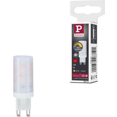Afbeelding van Paulmann 28819 LED lamp Energielabel G (A G) G9 4 W Goud (Ø x h) 18 mm 55 1 stuk(s)