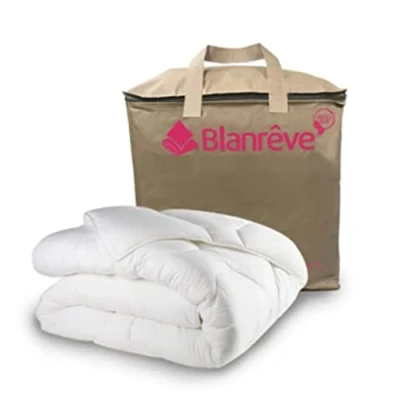 Afbeelding van Blanrêve zeer warm dekbed tegen mijten Maxi Comfort en opblaasbaar Voor eenpersoonsbed Milieuvriendelijk Gemaakt in Frankrijk Wit 140 x 200 cm