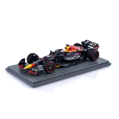 Afbeelding van Red Bull Racing RB18 Spark Modelauto 1:43 2022 Max verstappen ORACLE S8548 Dutch