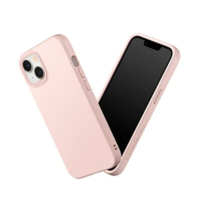 Afbeelding van RHINOSHIELD Case Compatible with [iPhone 14/13] SolidSuit Shock Absorbent Slim Design Protective Cover Premium Matte Finish 3.5M / 11ft Drop Protection Blush Pink